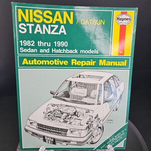 Haynes (981) Nissan/Datsun Stanza 1982 thru 1990 Automotive Repair Manual